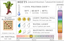 Load image into Gallery viewer, Beets, Detroit Red Seeds